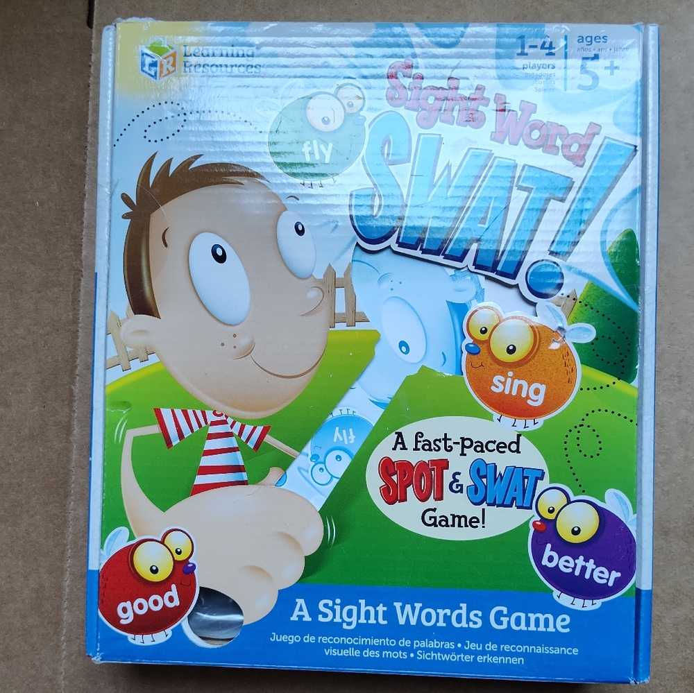Sight Word Swat Game